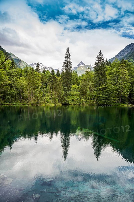 Christlessee, near Gottenried, Trettachtal, Oberstdorf, Oberallgäu, Allgäu, Bavaria, Germany, Europe