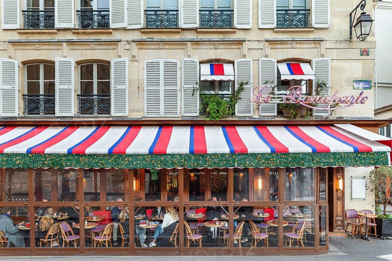 Restaurant Bistrot Le Bonaparte, Saint-Germain-des-Pres, Paris, Ile de France, France, Paris, Ville de Paris, France, Europe