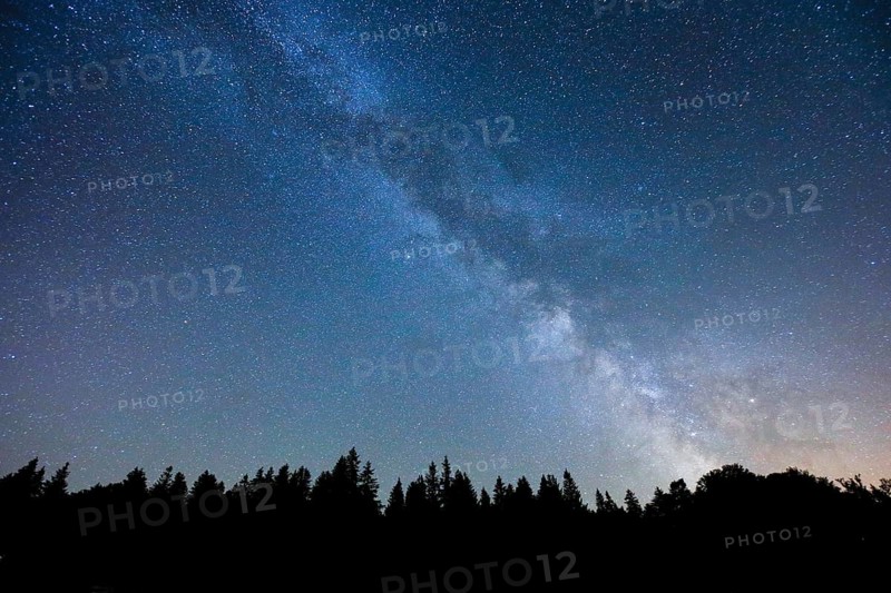 Starry sky with milky way, SwitzerlandStarry sky with milky way, Switzerland, Europe
