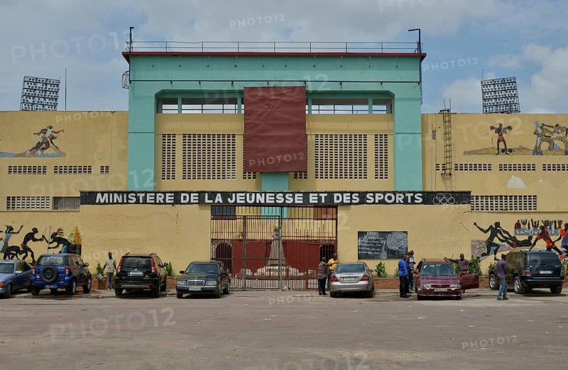 Stade Tata Raphaël or Father Raphael Stadium, Kinshasa, Congo, Africa