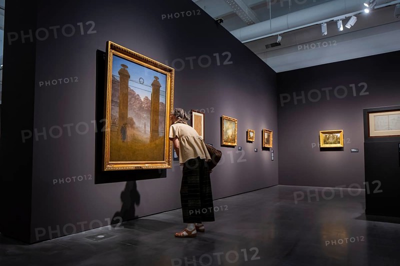 Anniversary exhibition on Caspar David Friedrich at the Albertinum. The painting The Cemetery. A few days in front of the 250th birthday of Caspar David Friedrich (1774-1840), the Dresden State Art Collections are opening an exhibition of numerous works by the painter on 24 August. On display in the Albertinum are 47 paintings by the artist as well as numerous contemporaries. The exhibition is entitled Caspar David Friedrich. Where it all began. The Caspar David Friedrich exhibition in Dresden, Dresden, Saxony, Germany is expected to attract a great deal of interest from the public