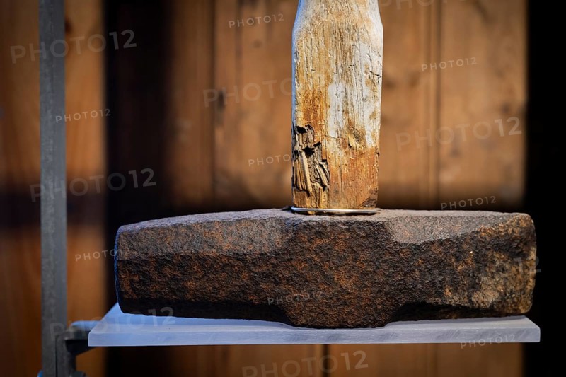 Hammer, Mining Museum, Kongsfjord, Ny-Ålesund, Spitsbergen Island, Svalbard and Jan Mayen, Norway, Europe