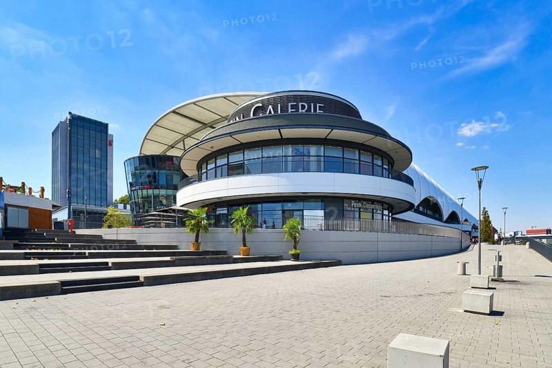 Ludwigshafen, Germany, August 2022: Large shopping mall called 'Rhein Galerie', Europe