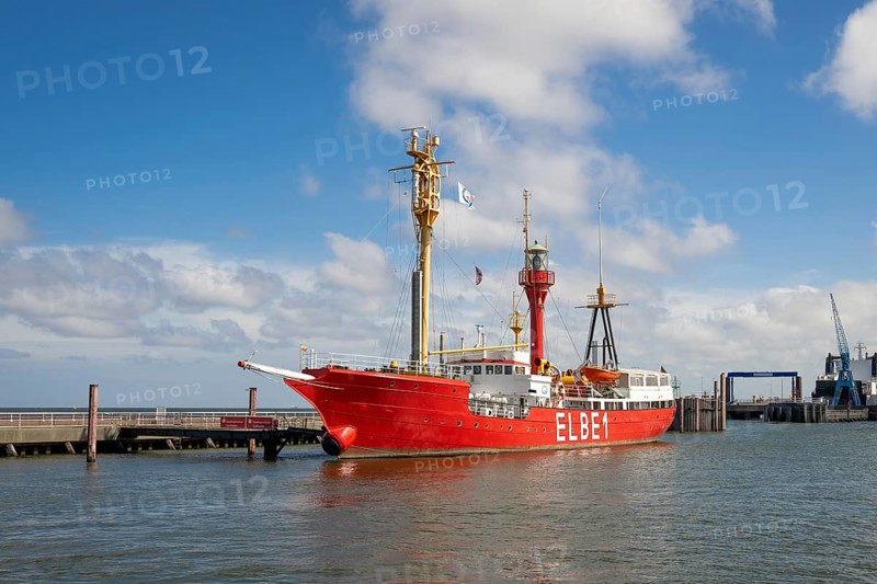 Lightship ELBE 1, Cuxhafen, Lower Saxony, Germany, Europe