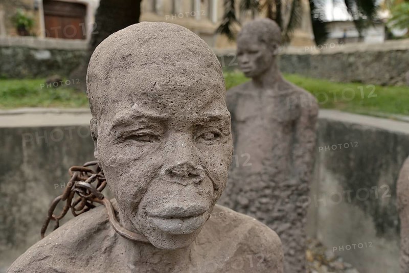 Slave Memorial by Carla Sornas, Stone Town, Zanzibar City, Zanzibar, Tanzania, Africa