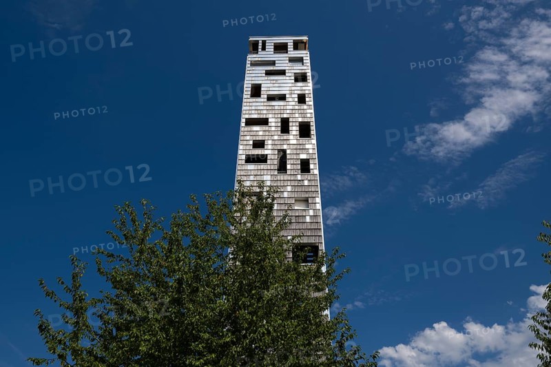Himmelsstürmer observation tower, landmark, sky garden, Schwäbisch Gmünd, Baden-Württemberg, Germany, Europe