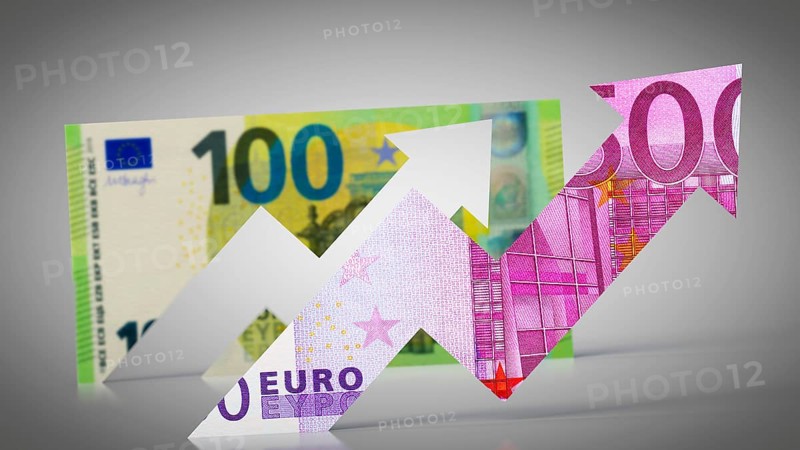 Symbolic image on the subject of the inflation rate in the Eurozone