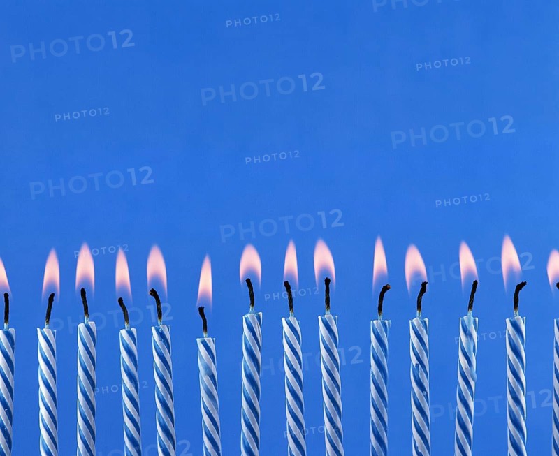 Candles on Birthday's Cake