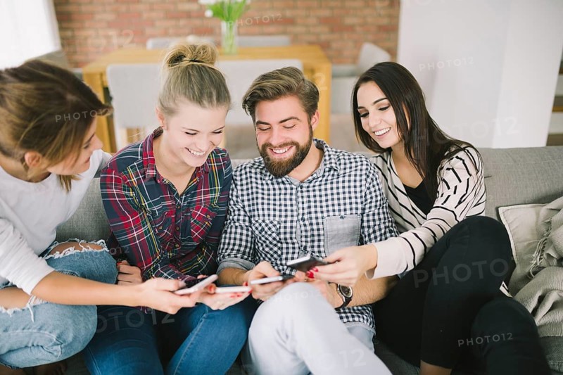 Chilling people with smartphones