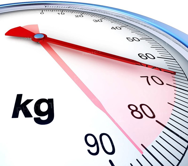 high resolution rendering of a losing weight concept