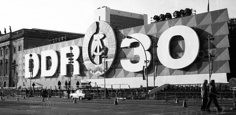 GDR Berlin on the 30th anniversary of the GDR on 02.10.1979 in East Berlin- Mitte, Germany, Europe