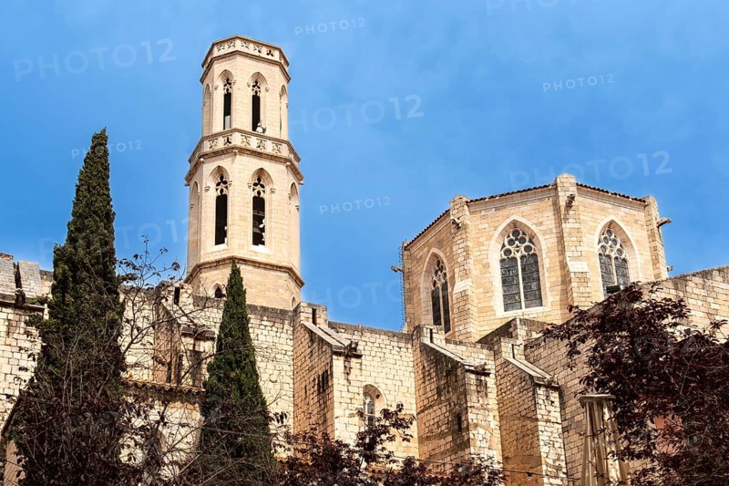 The Iglesia de San Pedro church in Figueras, Spain, Europe