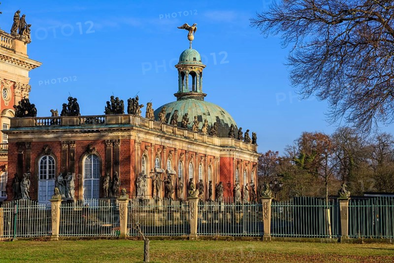New Palace, Unesco World Heritage Park Sanssouci, Potsdam, Brandenburg, Germany, Europe