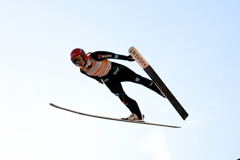 Selina Freitag (SG Nickelhütte Aue) at the COC Cup summer ski jumping Hinterzarten 2024