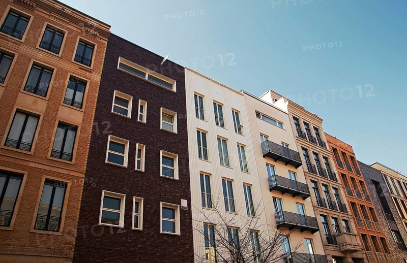 Modern Apartment Houses Berlin Germany