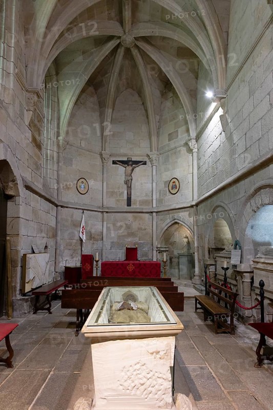 Interior view, Capela dos Reis, Cathedral (Se de Braga), Braga, Portugal, Europe