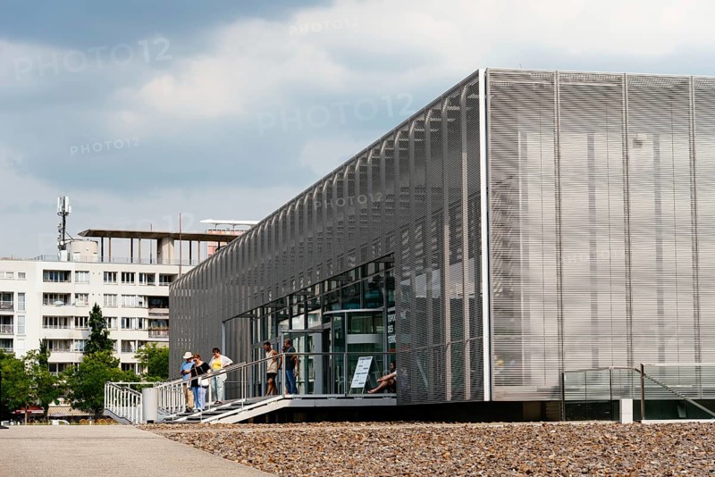 Berlin, Germany, July 29, 2019: Topographie Des Terrors, Topography of Terror. It is a history museum and Documentation Center located on the site that was the headquarter of Gestapo, SS and Reich Security Main Office, Europe