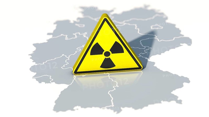Symbolic image on the subject of nuclear energy in Germany