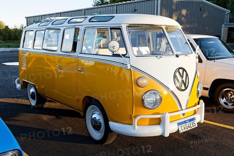 Automobile, car show, vintage car, Volkswagen Bus, Province of Quebec, Canada, North America