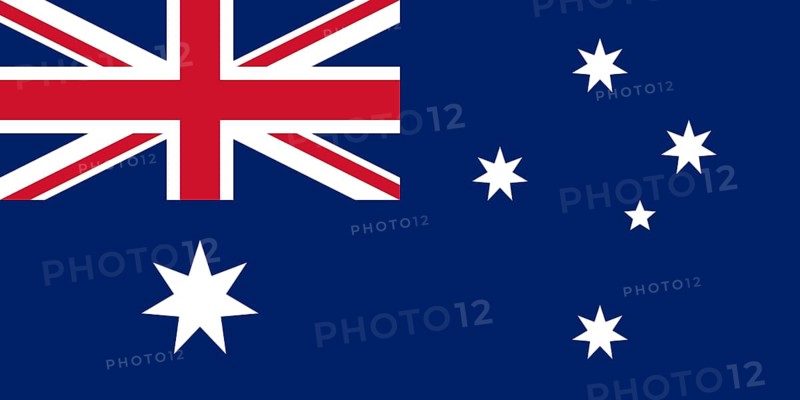 Flag of Australia, Vector illustration