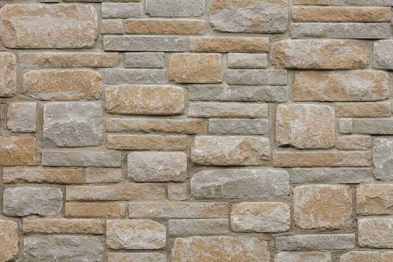 Stone wall texture. Bad Salzschlirf, Hessen, Germany, Europe