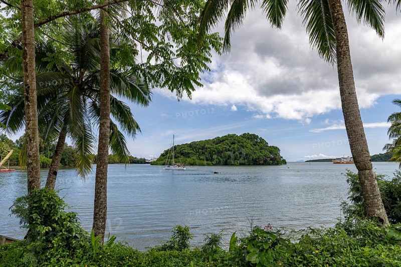 Small island, Snake Island, Lami Bay, Suva, Viti Levu Island, Fiji, South Pacific, Oceania