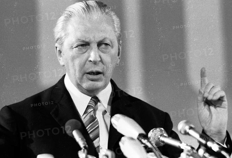 The 18th Party Congress of the Christian Democratic Union of Germany (CDU) was held in Düsseldorf on 25 January 1971. Kurt-Georg Kiesinger, Germany, Europe
