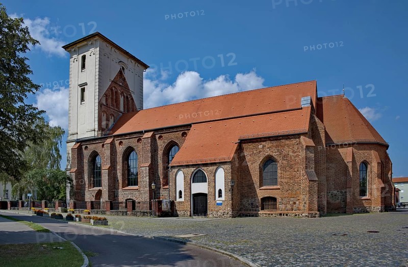 Protestant St Mary's Church in Wriezen, district of Märkisch-Oderland, state of Brandenburg, Germany, Europe