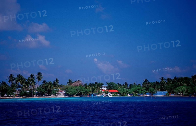 Maldives Island Rhasdoo, Native Island, Maldives, Indian Ocean, Rasdhoo Atoll, Asia