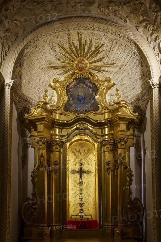 Reliquary of the True Cross, 16th century, Palma Cathedral Museum, Majorca, Balearic Islands, Spain, Europe