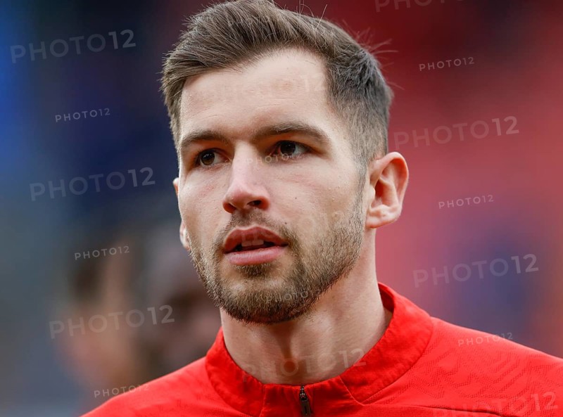 Football, Bundesliga 1, Matchday 26, 2024/2025, 1. FC Heidenheim vs. Holstein Kiel, 16/03/2025, Voith-Arena, Heidenheim, Germany, Marvin PIERINGER (1. FC Heidenheim, 18), Europe
