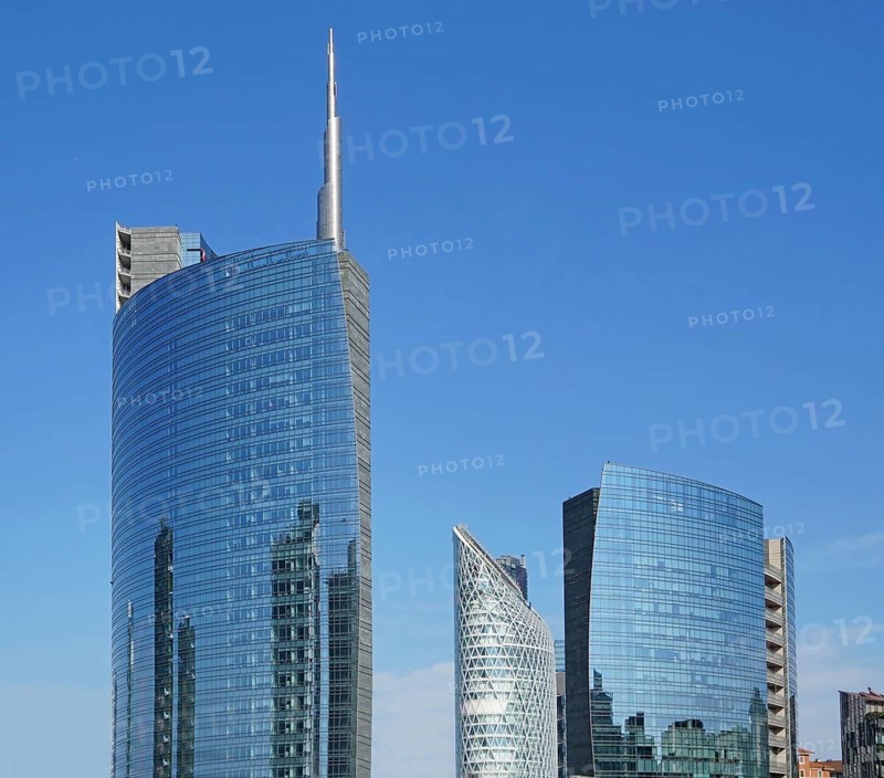 Torre Unicredit tower block, Torre Unipol, Porta Nuova, Milan, Lombardy, Italy, Europe