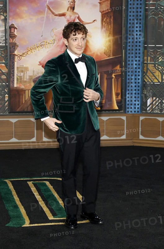 Ethan Slater at the Los Angeles premiere of 'Wicked' held at the Dorothy Chandler Pavilion in Los Angeles, USA on November 9, 2024., Los Angeles, California, USA, North America