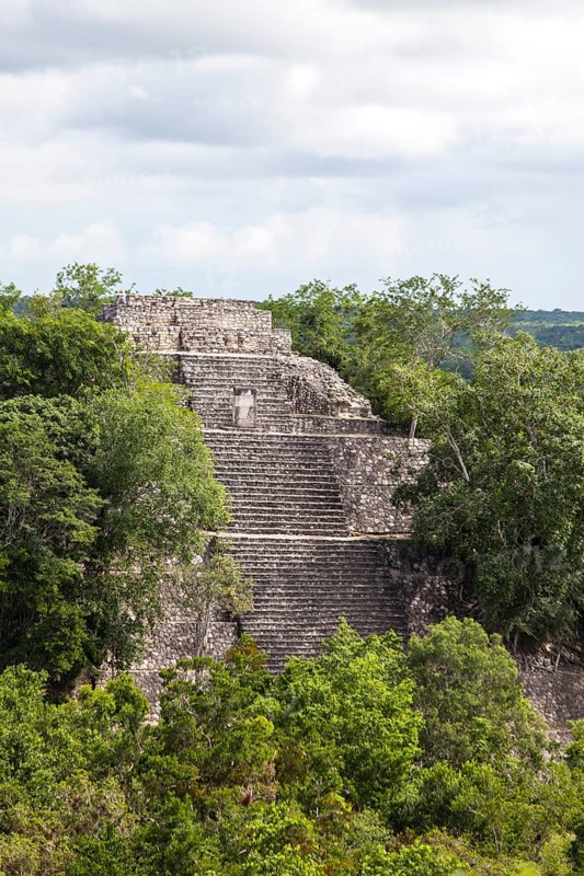 Maya-Ruinen in Calakmul