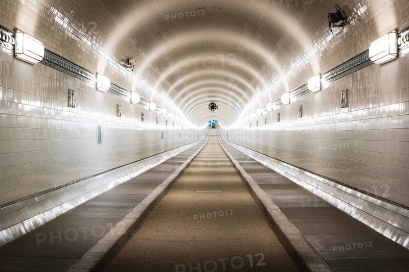 Germany, Hamburg, Alter Elbtunnel (Tunnel under Elbe River), Europe