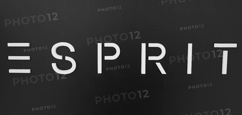 ESPRIT brand logo, black and white, Roermond, Netherlands