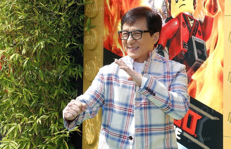 Jackie Chan at the Los Angeles premiere of 'The LEGO Ninjago Movie' held at the Regency Village Theatre in Westwood, USA on September 16, 2017
