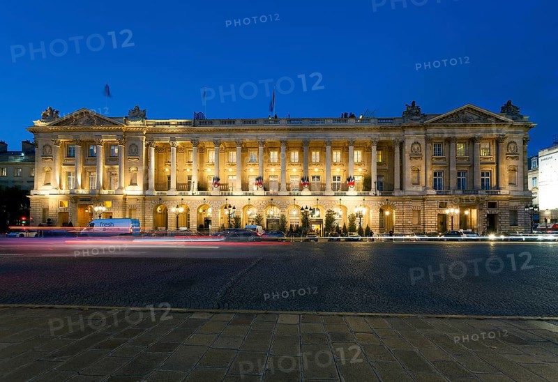 Hotel de Crillon, Concorde square, Paris, France, Europe