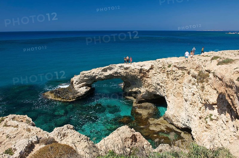 Rock arch Kipros near Agia Napa, South Cyprus, South Cyprus