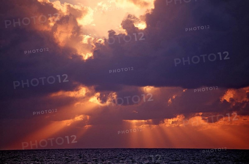 Cloudy mood, Caribbean Sea, Dominican Republic, Central America