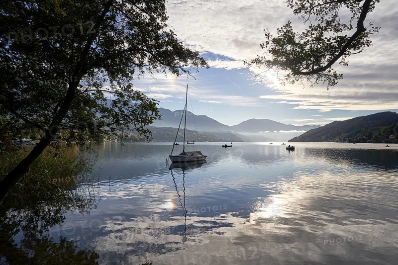 Millstätter See, Klingerpark, Seeboden, Carinthia, Austria, Europe
