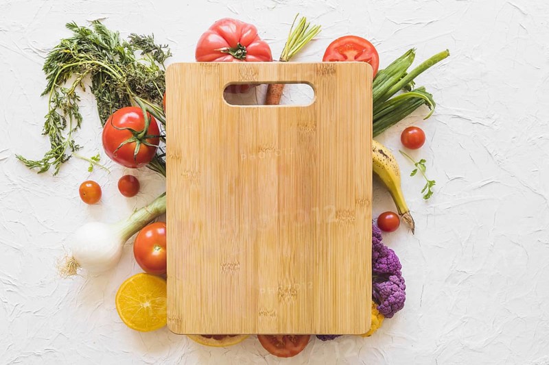 Wooden chopping board vegetables texture backdrop. Resolution and high quality beautiful photo