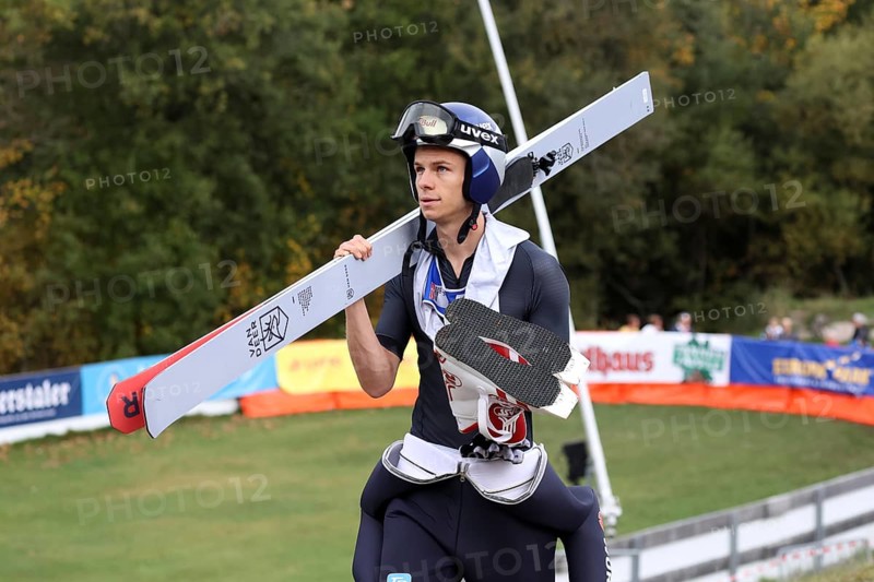 Andreas Wellinger (SC Ruhpolding) during training in front of DM Hinterzarten 2022