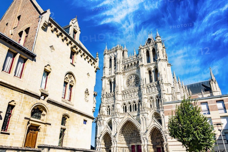 The Cathedral Basilica of Our Lady of Amiens, France, Europe