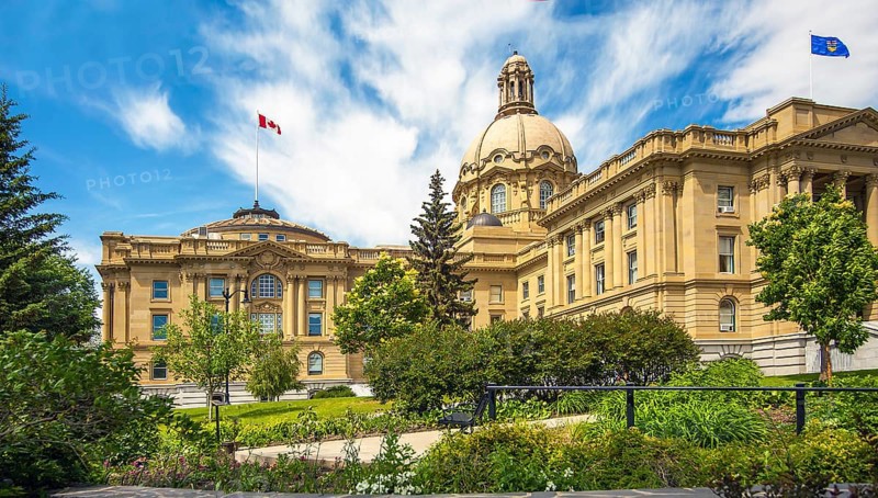 Alberta Legislature Building Edmonton Alberta Canada
