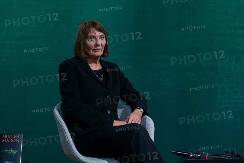 FRANKFURT AM MAIN, Germany, October 20 2023: Monika Maron (*1941, German writer) at the 75th Frankfurt Book Fair, Europe
