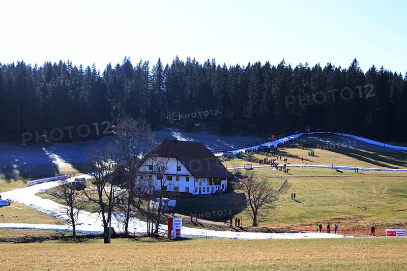 Winter sports, like here in Schonach in the Black Forest in 2024, the race at the FIS Nordic Combined World Cup will be held on a white ribbon of snow