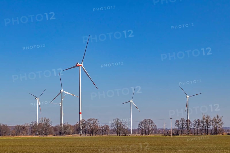 Wind farm near Elsterwerda