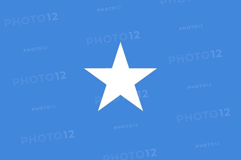 Flag of Somalia, Vector illustration