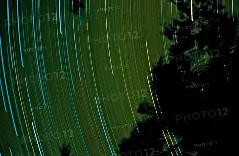 Star trails, Papua New Guinea, New Ireland, Kavieng, Oceania